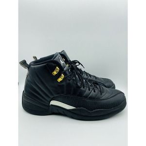 Nike Air Jordan Retro 12 The Master 2016 Size 11 Authentic Basketball Black GOOD